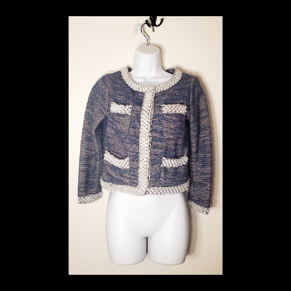 ISANI ANTHROPOLOGIE TWEED BLAZER SZ. XS - Picture 2 of 10